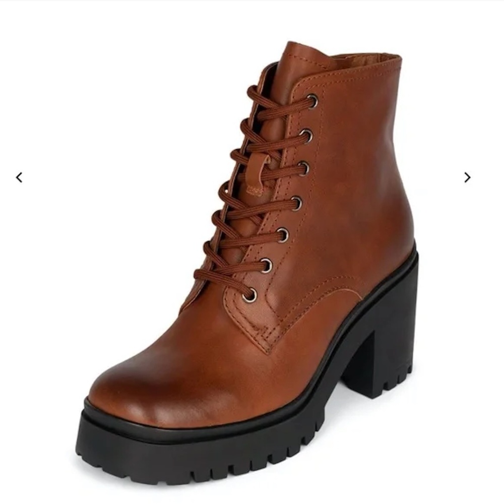 NEW! Jeffrey Campbell - ANEMONE-LU - Brown Size: 10 - Lace Up Boot